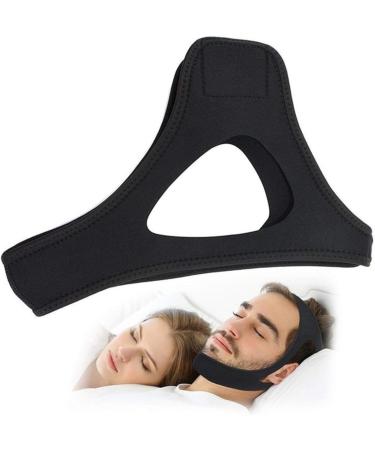 Triangular Chin Strap for Snoring Relief | Anti-Snoring Chin Support & Protection | Grey Edging | International Shipping - Buy Online on GoSupps.com