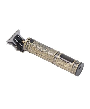 Buy Professional Dragon Head LCD Gold Hair Clipper - Easy Cleaning LCD Display 3 Combs for Outdoor Use - Buy Online on GoSupps.com