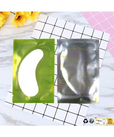 Shop Lunamoon Eye Pads for Eyelash Extensions - Green Gel Pads for Lifting & Coloring | 50 Couples - Buy Online on GoSupps.com