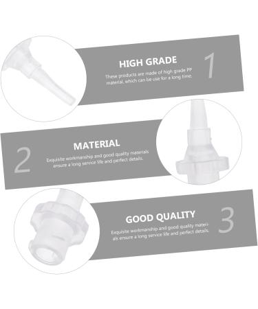 30pcs Ear Nozzles for Ear Cleaning and Irrigation Multi-Functional Replacement Tips for Whole Family Use Convenient Wax Removal Accessories White 2.8X1.1X1.1CM - Buy Online on GoSupps.com