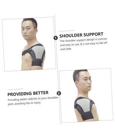 Mobestech Shoulder Pads - Breathable Adjustable Shoulder Strap & Brace for Injuries Posture Support Fitness & Recovery - Buy Online on GoSupps.com