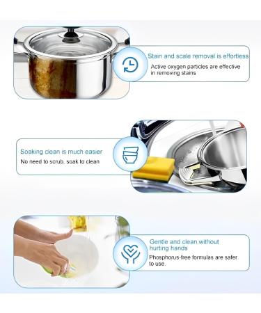 Powerful Kitchen All-Purpose Powder Cleaner Kitchen Cleaning Powder for Grease Kitchenware Stubborn Stains Cleaner /111 - Buy Online on GoSupps.com