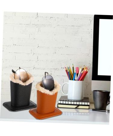 Alipis 6-Piece Fabric Sunglasses & Glasses Holder Set - Stylish Desk Organizer for Women | Multi-Color Yellow & Black | Perfect for Eyewear Pens & Makeup Brushes - Buy Online on GoSupps.com
