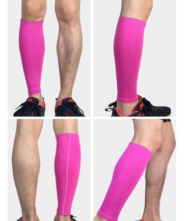 Shop Gravel Compression Calf Support Socks for Men - XL Hot Pink | Ultimate Comfort & Performance - Buy Online on GoSupps.com