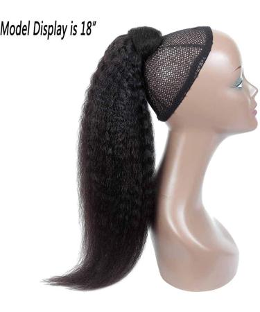 Bun Hair Pieces for Women Shaggy Ponytail Brazilian Real Hair Wrapping Ponytail Hair Extensions Hair Slices 8-24 Inch Barrette Wigs for Women Messy Bun Hair Piece (Color : Wrap Around Size : 24inch - Buy Online on GoSupps.com