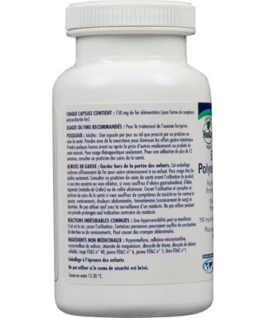 Premium Euro-Ferrous Polysaccharide 150mg - 30 Vegan Capsules for Enhanced Iron Absorption - Buy Online on GoSupps.com