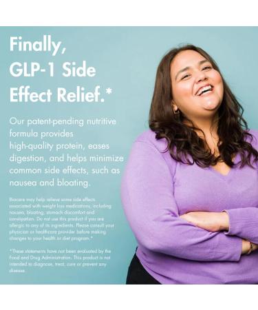 Biocare Nutritional Beverage for GLP-1 Users Dietary Powder Drink Provides 20g Essential Protein 26 Vitamins/Minerals Helps Ease Nausea Bloating Constipation Chocolate (14 Count) - Buy Online on GoSupps.com