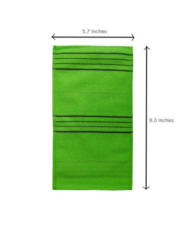Premium Korean Exfoliating Washcloths - Large 4 Pack | High-Quality Bath Essential for Glowing Skin - Buy Online on GoSupps.com