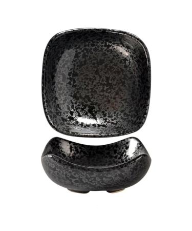 Fruit Bowl Snack Containers Condiment Plate Tableware Mustard Small Plate Ceramic Dish Condiment Plate Fast Food Plate Household Vinegar Dishwashing Soy Sauce Breakfast Bowls (Color : A) (B)