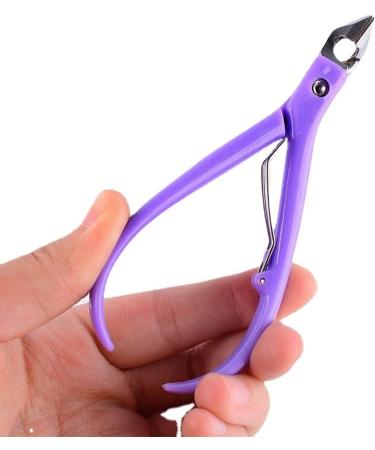 SVAASA Nail Clippers 1PC Toenail Cuticle Nipper Clippers Trimmers Edge Cutter Manicure Scissor Plier Tool Pedicure Dead Skin Remover (Color : Blue) - Buy Online on GoSupps.com