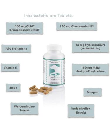 Canimove Motion Mini Double Pack - Joint Tablets for Small Dogs | MSM Hyaluronic Acid & GAG | 200 Veterinary Recipe Tablets - Buy Online on GoSupps.com