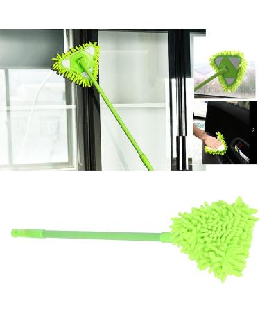 Extendable Mop 37 Inch Wall Mop with Long Handle Chenille Microfiber Cleaning Head Wall Mop 180 Degree Rotatable Triangular Cleaning Mop Home Wall Ceiling Floor Cleaning - Buy Online on GoSupps.com