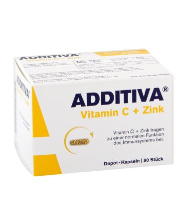 Dr.B.Scheffler Nachf. GmbH und Co. KG Additiva Vitamin C + Zinc Depot 80 capsules