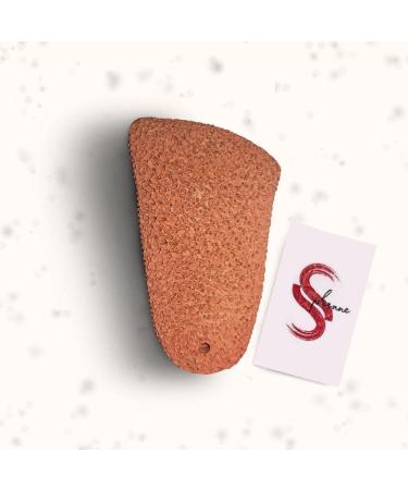 SPHENNE Natural Terracotta Pumice Foot Scrubber - 100% Exfoliator - Buy Online on GoSupps.com