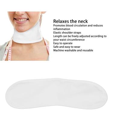 Reusable Soft Castor Oil Packaging Wrap for Comfortable Sleep & Liver Detox - Adjustable White Design - Buy Online on GoSupps.com