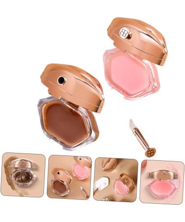 Angoily 1 Set Lip Care Set Up Roller Lip Polish Scrub Care Lip Film Hydrates Lips Lip Sleeping Lip Film Lip Scrub Nourish Lip Protector Lip Film Moisturizing As Material Lip Balm Skin Care - Buy Online on GoSupps.com