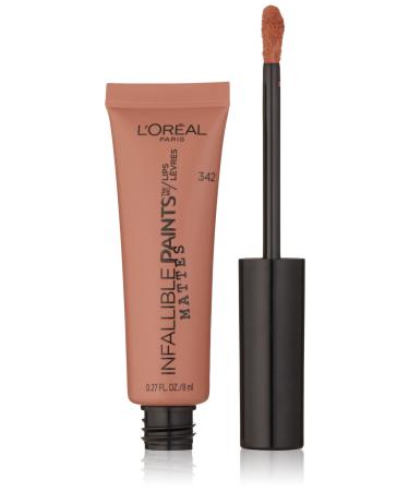 L'Or al Paris Infallible PAINTS/LIPS Matte  Tongue Tied  0.27 fl. oz.