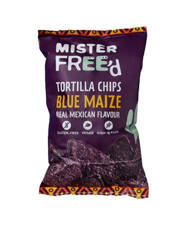 Mister Free'd Blue Tortilla Chips 135g x 10 packs
