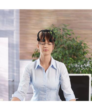 Ultra Scalp Massager Octopus - Electric Head Massage Device for Deep Relaxation | 10 Vibrating Contacts | Upgrade Black - Buy Online on GoSupps.com