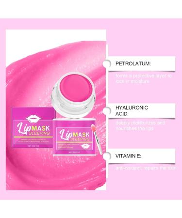 Lip Mask Lip Care Mask Lip Sleeping Mask Moisturizing Lip Balm for Lip Peeling Lightening Lip Wrinkles and Lip Care (3) - Buy Online on GoSupps.com