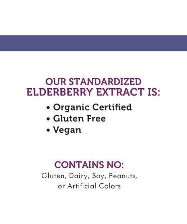 Nature's Way Organic Sambucus Elderberry Syrup - Herbal Supplement, Gluten Free & Vegetarian, 4oz - Buy Online on GoSupps.com