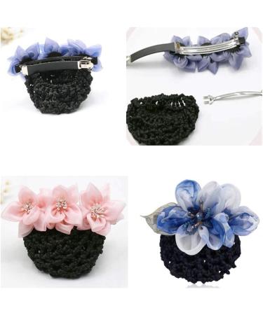 hairnets for bun hair net snoods Net hairpin hairpin hair net female hair net bank clerk flight attendant nurse hairpin headdress  - Buy Online on GoSupps.com