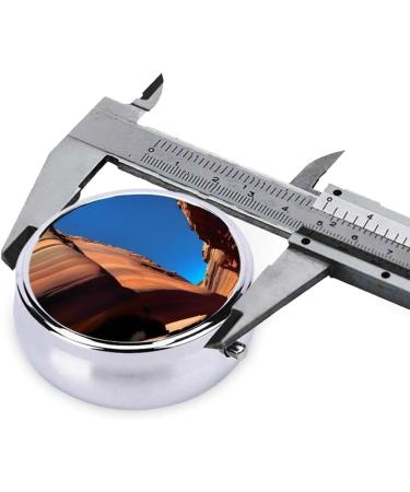 Colorado Landscape Round Pill Box - 3 Compartment Organizer for Travel | Portable Travel Pill Box - Buy Online on GoSupps.com