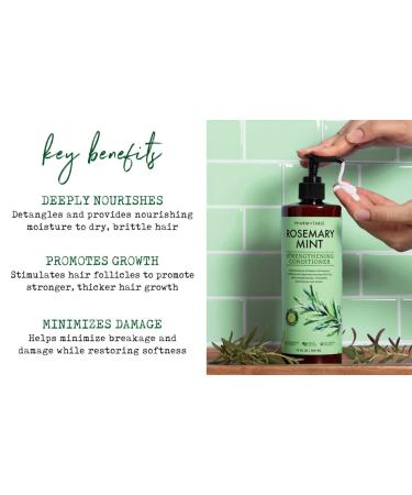 Rosemary & Mint Conditioner | Moisturizes Dry Hair & Invigorates Scalp | 480ml - For Men & Women - Buy Online on GoSupps.com