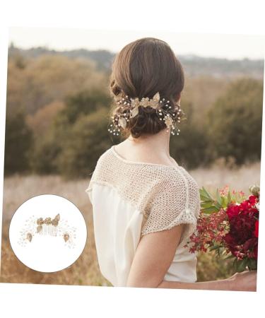 HAPINARY Comb Headpiece for Bride Bridal Hair Accessories Wedding Bride Headwear Wedding Hair Accessories for Brides Bride Hair Jewelry Bridal Hair Accessory Bridal Headpiece - Buy Online on GoSupps.com