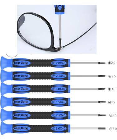 Premium Glasses Repair Tool Set Screwdriver & Tweezers for Eyewear Repairs | Ideal for Glasses Maintenance - Buy Online on GoSupps.com