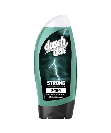 topdeal Strong 2 in 1 Shower Gel and Shampoo 6 x 250 ml