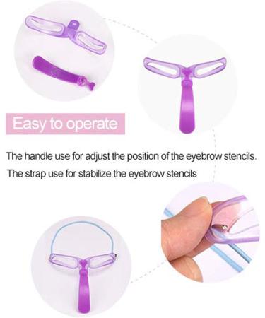 Professional 3D Eyebrow Assistant Multiple Styles Easy Simple Shaping for Beginners and Professionals - Buy Online on GoSupps.com