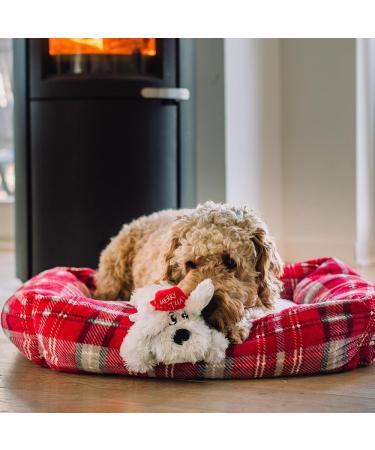 Nobby Xmas Plush Dog Schlappi 42cm - Brown - Perfect Holiday Gift for Pets - Buy Online on GoSupps.com
