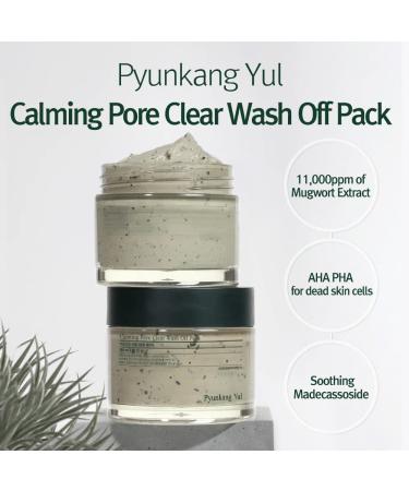 Pyunkang Yul Calming Pore Clear Wash Off Mask 100ml - Best Exfoliating Face Mask for Clear Skin | International Shipping Available - Buy Online on GoSupps.com