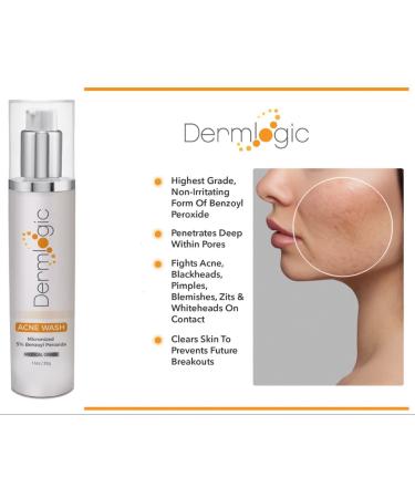 Buy 5% Benzoyl Peroxide Acne Treatment Face & Body Wash - Deep Cleansing for Clear Skin - Prevent Zits & Pimples | International Shipping Available - Buy Online on GoSupps.com