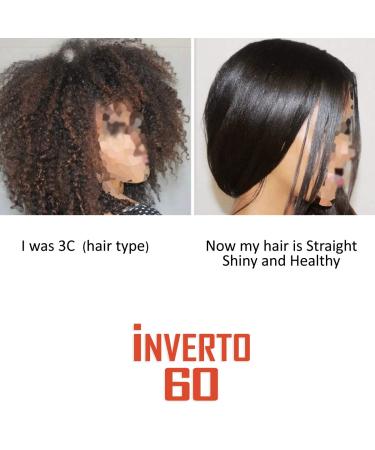 INVERTO 60 Advanced Gel Complex Brazilian Keratin Treatment - Formaldehyde Free Hair Straightening & Repair (XL SET - 1000ml) | International Shipping - Buy Online on GoSupps.com
