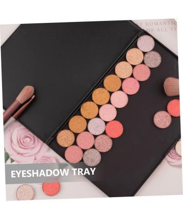 FOMIYES 2pcs Diy Eyeshadow Palette Magnetic Trays Empty Makeup Eyeshadow Sub Package Case Eye Shadow Market 15x10x0.80cmx2pcs Blackx2pcs - Buy Online on GoSupps.com