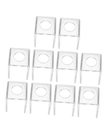 FRCOLOR 10 Pcs Lipstick Molds - Mold Holder - Makeup Organizer for Drawer