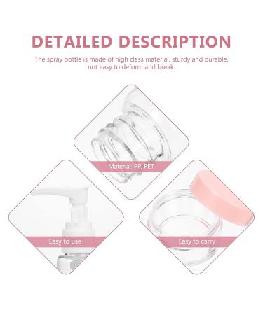 Shop 2 Sets Portable Cosmetic Bottle Nozzles - Perfect for Travel | Premium PP Quality - Buy Online on GoSupps.com