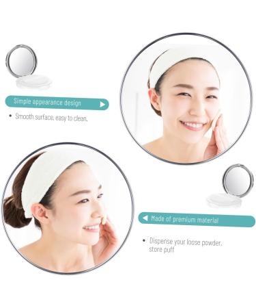 Beavorty 6 Pcs Powder Box Empty Box Shampoo Travel Makeup Case Makeup Powder Case Clamshell Ultra Thin Blush 7.5x7.5cmx3pcs As Shownx3pcs - Buy Online on GoSupps.com