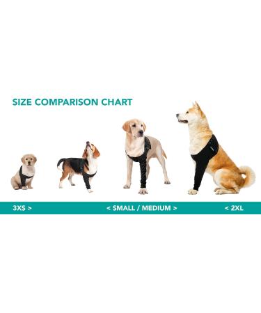 Buy Suitical Recovery Sleeve for Dogs - XXL Size Black | International Shipping Available - Buy Online on GoSupps.com