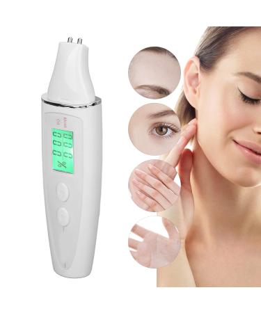 HURRISE Skin Tester - High Density LCD Digital Facial Skin Analyzer | Home Skin Care Device (White) - International Shipping Available - Buy Online on GoSupps.com