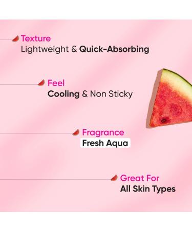 Watermelon Cooling Underarm Roll On - Odour & Sweat Control | 4% AHA + BHA | Fresh Aqua Fragrance | Unisex | 50ml - Buy Online on GoSupps.com