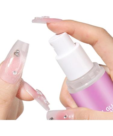  Jingmiger Solid Nail Glue Remover 20ml Sticky Gel Cleaning Spray | Gentle Nail Glue Remover Spray for Beginners and Professionals Daily Manicure and Pedicure at Home - Buy Online on GoSupps.com