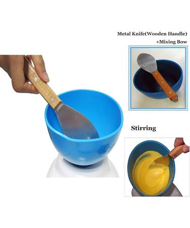 Lmeil Alginate Stirrer & Mixing Bowl Set | Dental Laboratory Essentials - Durable Plastic Knife & Push Button Switch for Optimal Stirring - Buy Online on GoSupps.com