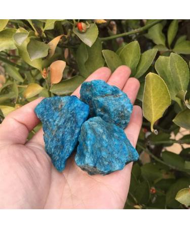 Natural Crystal Rough Natural Blue Apatite Crystal Rough Stone Phosphorite MineralNaturalReiki Decoration (Size : 300g) - Buy Online on GoSupps.com