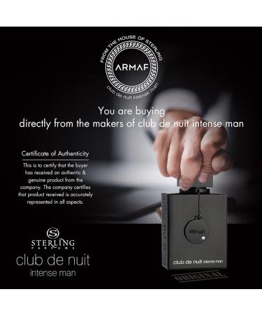 Armaf Club De Nuit Intense EDP Spray Men 6.8 oz - Buy Now for Long-lasting Fragrance! - Buy Online on GoSupps.com