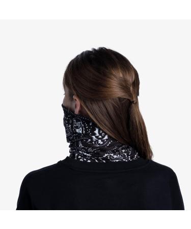 Buff Unisex Original EcoStretch Neckwear - Multifunctional Scarf (1 Pack) - One Size Black | Shop Internationally - Buy Online on GoSupps.com