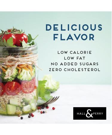 Hall & Perry Low Calorie Low Fat Keto Friendly Greek Salad Dressing 24-Pack 1 oz Pouches - Buy Online on GoSupps.com