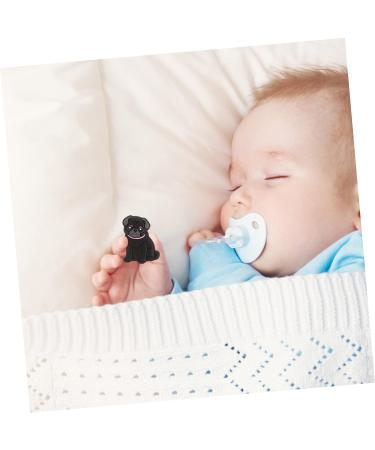 TEHAUX 10pcs Black Silicone Dog Beads - Molar Teether Baby Accessories - Buy Online on GoSupps.com